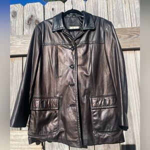 Paradox Black Leather Jacket